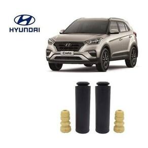 2 Kit Da Suspensão Traseira Batente Coifa Creta 2016 2017 2018 2019