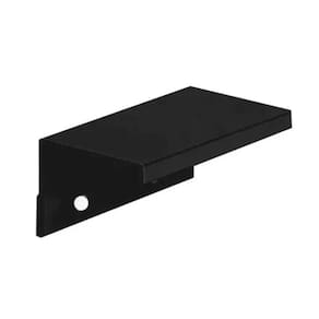 Puxador Móveis Sottile 32 Mm Zen Preto Sobrepor Mdf 18Mm