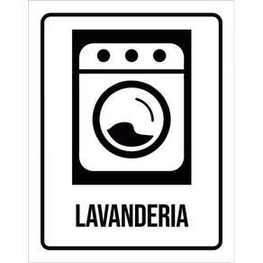 Kit 3 Placas Condomínio Ambiente Lavanderia