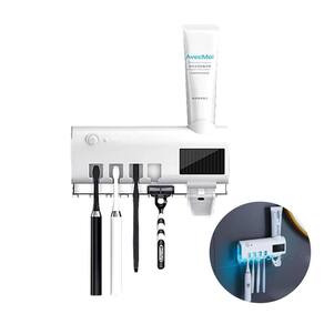 Dispensador De Massa Com Suporte Escovas E Esterilizador Uv