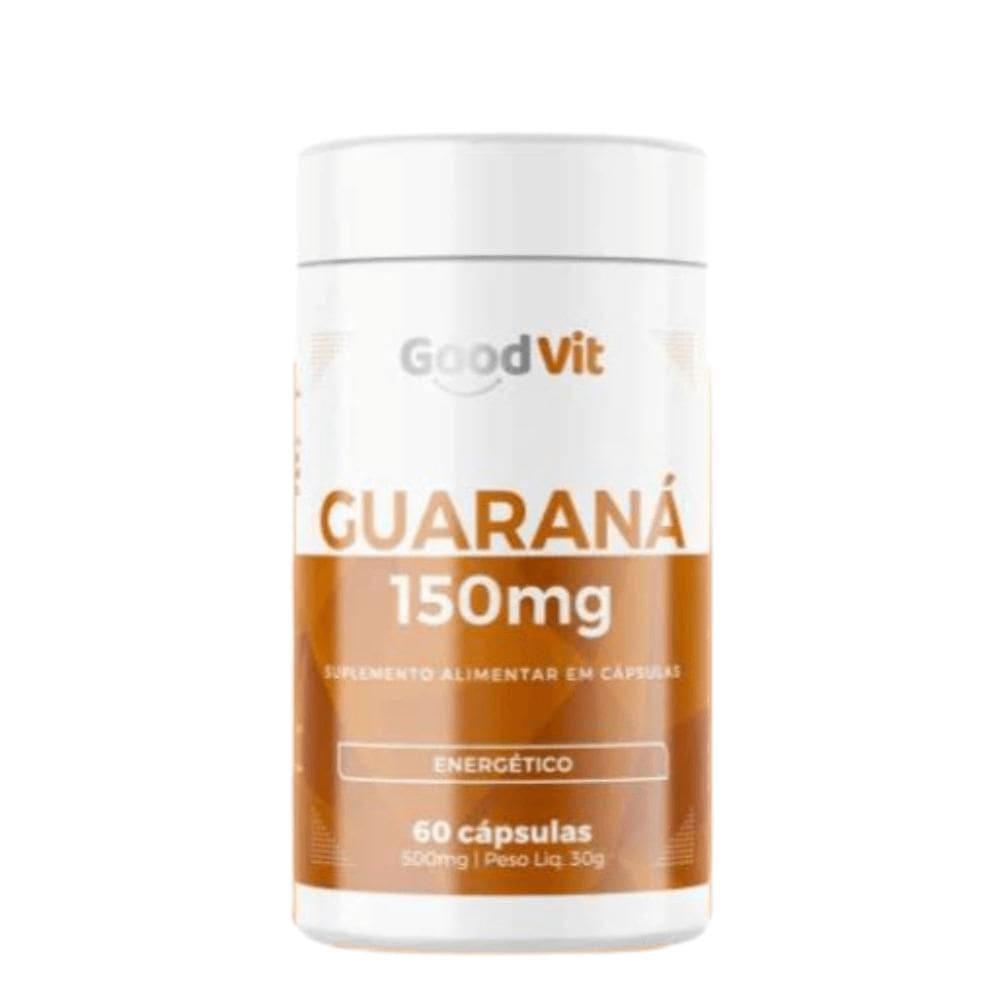Guaraná 150Mg C/60 Cápsulas Good Vit