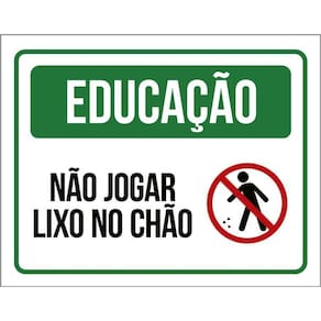 Kit 3 Placas Sinalização - Sair Feche Janelas Apague Luz