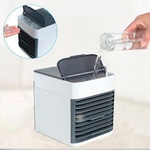 Mini Ar Condicionado Usb Portátil Ventilador Ideal Pequenos