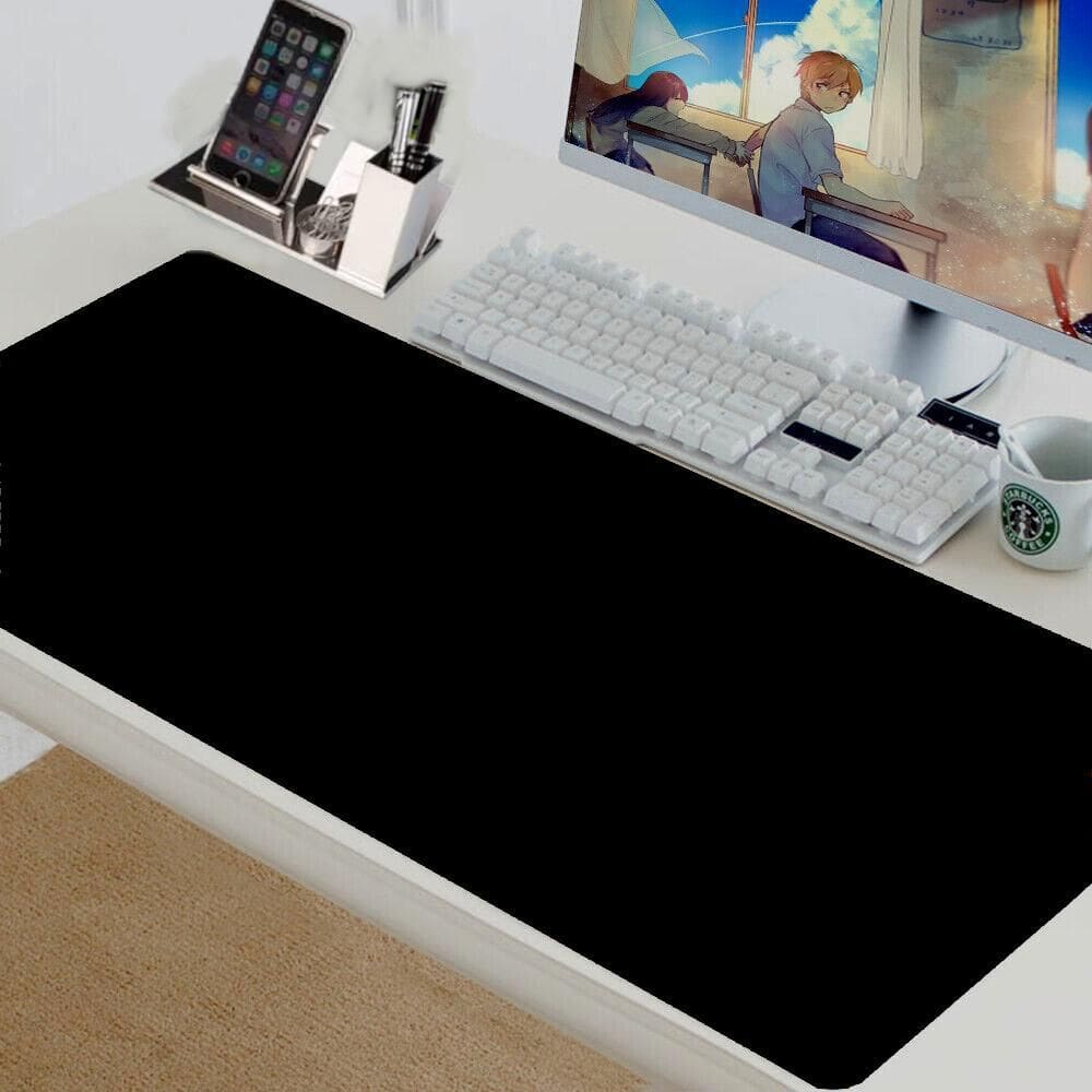 Desk Pad 120X30 Computador Notebook Em Couro + Porta Copo