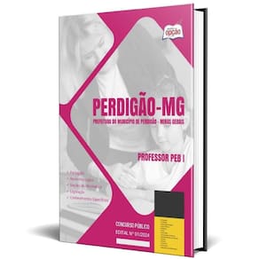 Apostila Prefeitura De Perdigão Mg 2024 - Professor Peb I