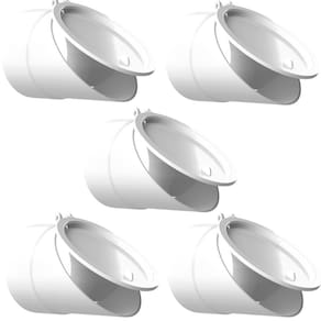 Válvula De Retenção Esgoto Para Canos 50Mm Kit 05 Un