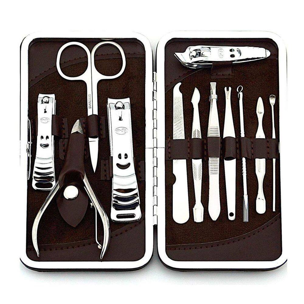Kit De Unhas Completo Profissional Com 12 Peças Unhas Lindas