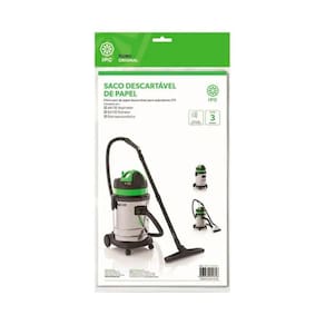 Kit 3 Sacos De Papel Descartável Aspiradores A135 Ipc