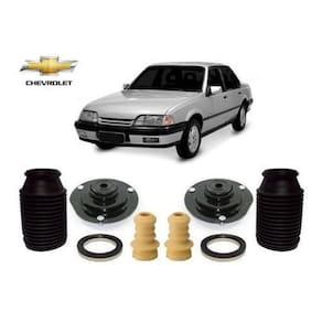 Par Kit Coxim Rolamento Batente Coifa Diant Gm Monza Tubarão 1991 1992 1993