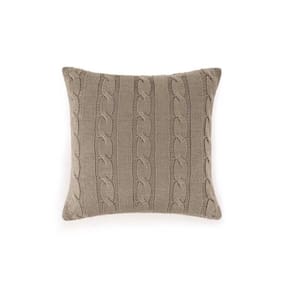 Almofada Decorativa Quadrada Ane Cor Bege 45X45Cm Karsten