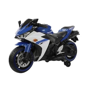 Mini Moto Elétrica Azul Infantil 12V Importway Esportiva