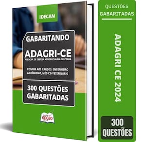 Caderno Adagri Ce 2024 Comum Aos Cargos: Engenheiro Agrônomo