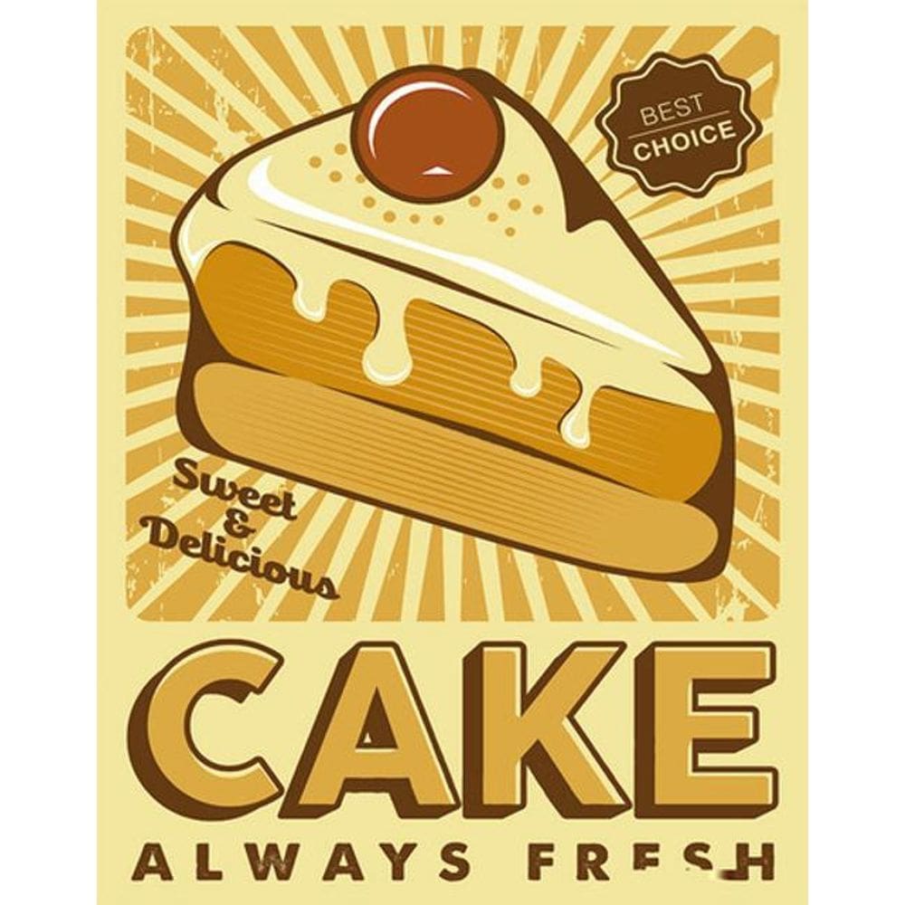 Kit 3 Placas Cake Always Fresh