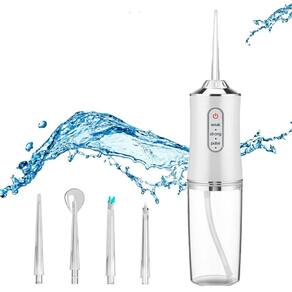 Aparelho Bucal Elétrico Jato Potente Limpeza Completa Dentes