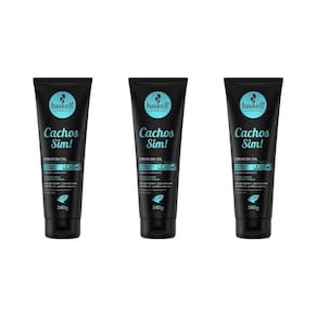 Gel Creme Haskell Cachos Sim 240G - Kit Com 3Un