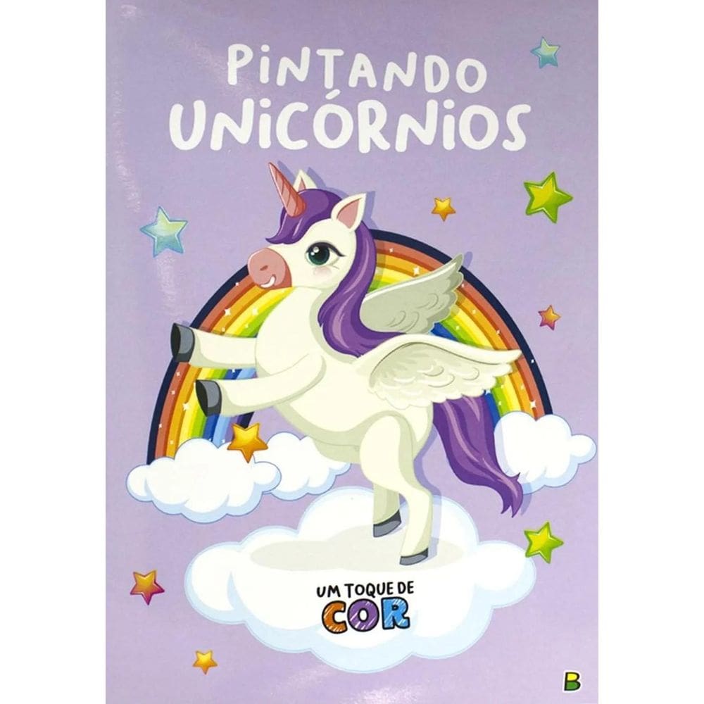 Um Toque De Cor - Pintando Unicórnios