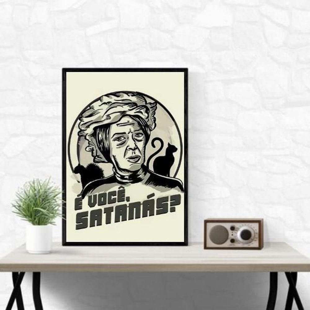 Quadro Bruxa Do 71- Chaves 45X34Cm