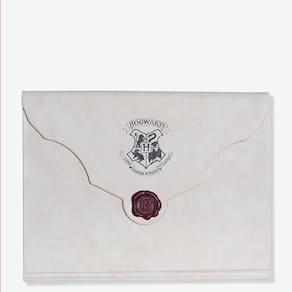 Caderno Com Imã Carta De Hogwarts - Harry Potter