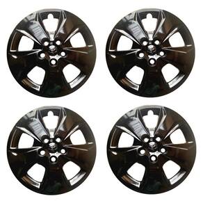 4X Calota Creta Aro 16 Nova 5 Furos Black Piano