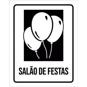 Kit 3 Placas Condomínio Ambiente Salão De Festas