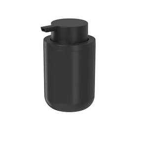 Porta Sabonete Líquido Preto Bold Acrílico Lavabo Ou 300ml