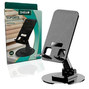 Suporte Para Celular E Tablet De Mesa 360 Graus Resistente