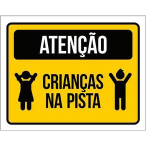 Kit 3 Placas Aniversário Criança Crianças Na Pista