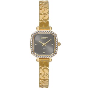 Relógio Orient Feminino Ref: Lgss0062 G1Kx Retangular