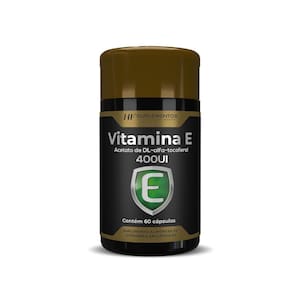 Vitamina E 400Ui Alfa Tocoferol 60 Cps Hf Suplementos