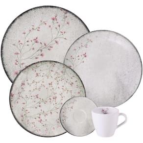 Aparelho de Jantar Tramontina Floralis em Porcelana Decorada 20 Peças - 96589042
