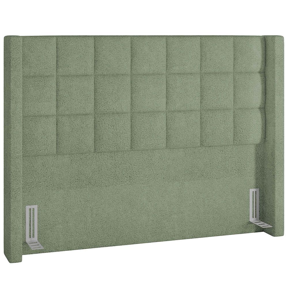 Cabeceira Cama Box Casal 195 cm P05 Paris Bouclê Oliva - Lyam Decor
