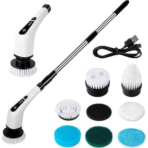 Esfregão Elétrico S/Fio 360 Recarregável Limpeza Banheiro E