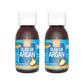 Oleo Capilar Natuhair 60Ml Argan - Kit Com 2Un