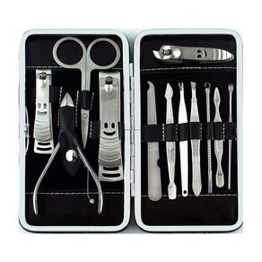 Kit De Unhas Completo Profissional Com 12 Peças Manicure