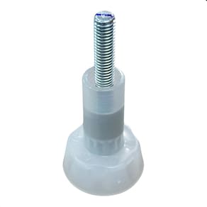 Pé Nivelador Geladeira Freezer Electrolux Dc33 Df35 Dw42X