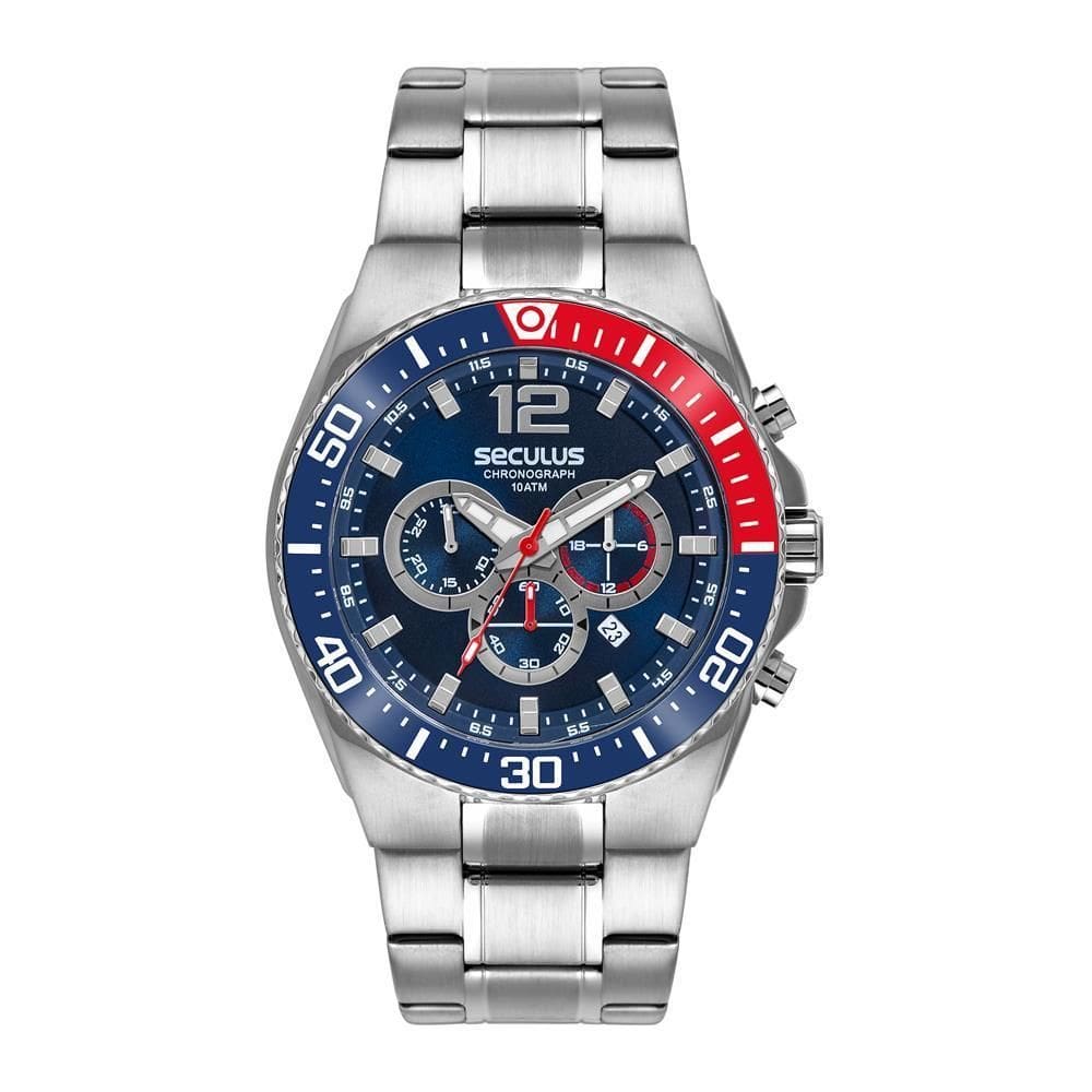 Relógio Seculus Masculino Ref: 44235G0Svna1 Cronógrafo