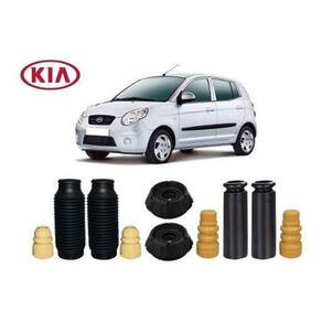 4 Kit Coxim Batente Dianteiro Traseiro Kia Picanto 2007 2008 2009 2010