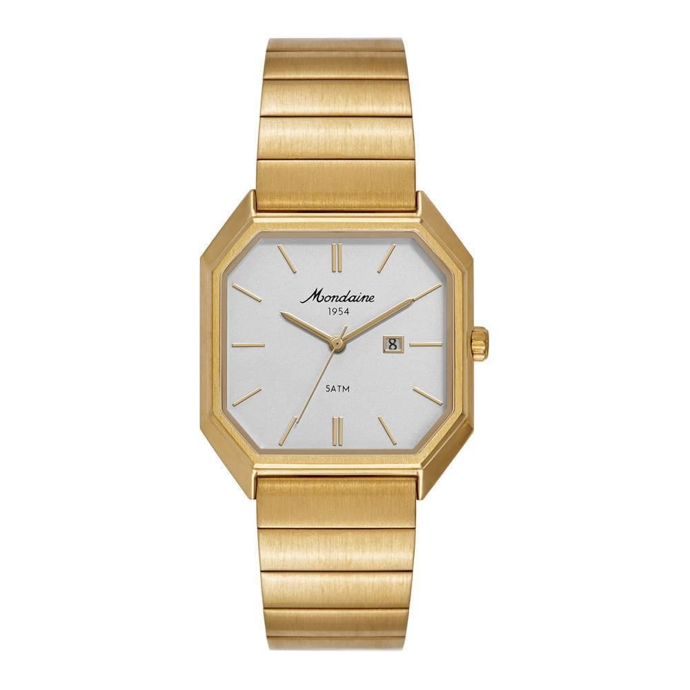 Relogio Mondaine Masculino Ref: 32849Gpmvda1 Retangular Aço