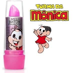 Batom Infantil Hipoalergênico Turma da Monica Framboesa
