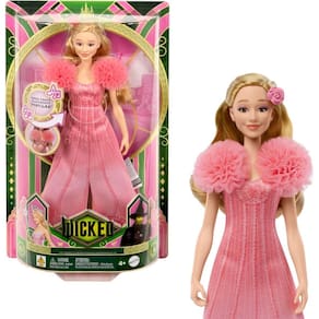 Glinda Boneca Cantora Wicked Hym41 Mattel