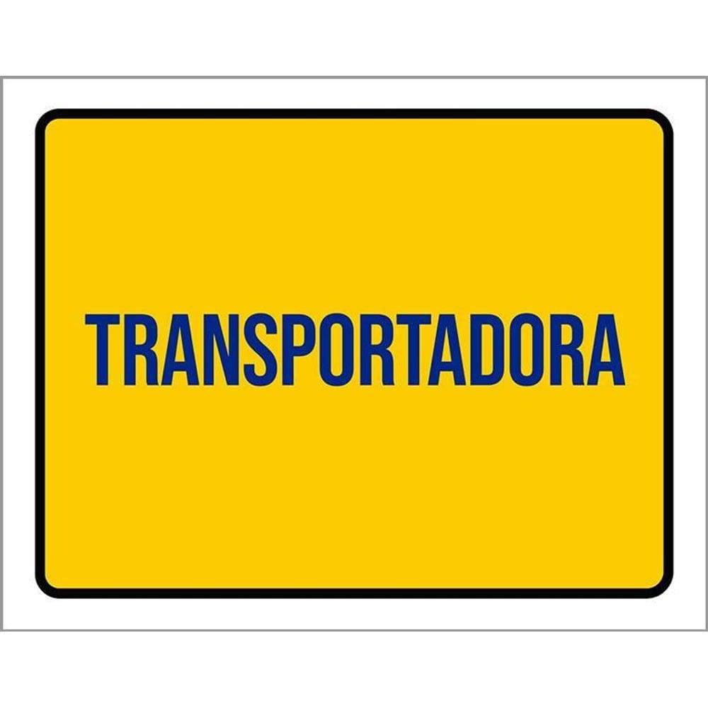 Placa Sinalização 36X46