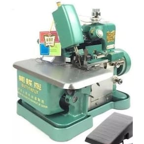 Maquina Overloque Butterfly +Led+Pedal Eletrônico-220V
