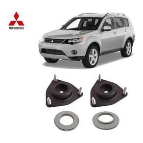 2 Coxim Rolamento Suspensão Mitsubishi Outlander 2007 2008 2009 2010