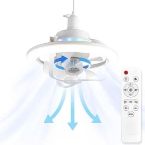 Luz Ajustável E Ventilador 50W Com Rotação 360: Versátil