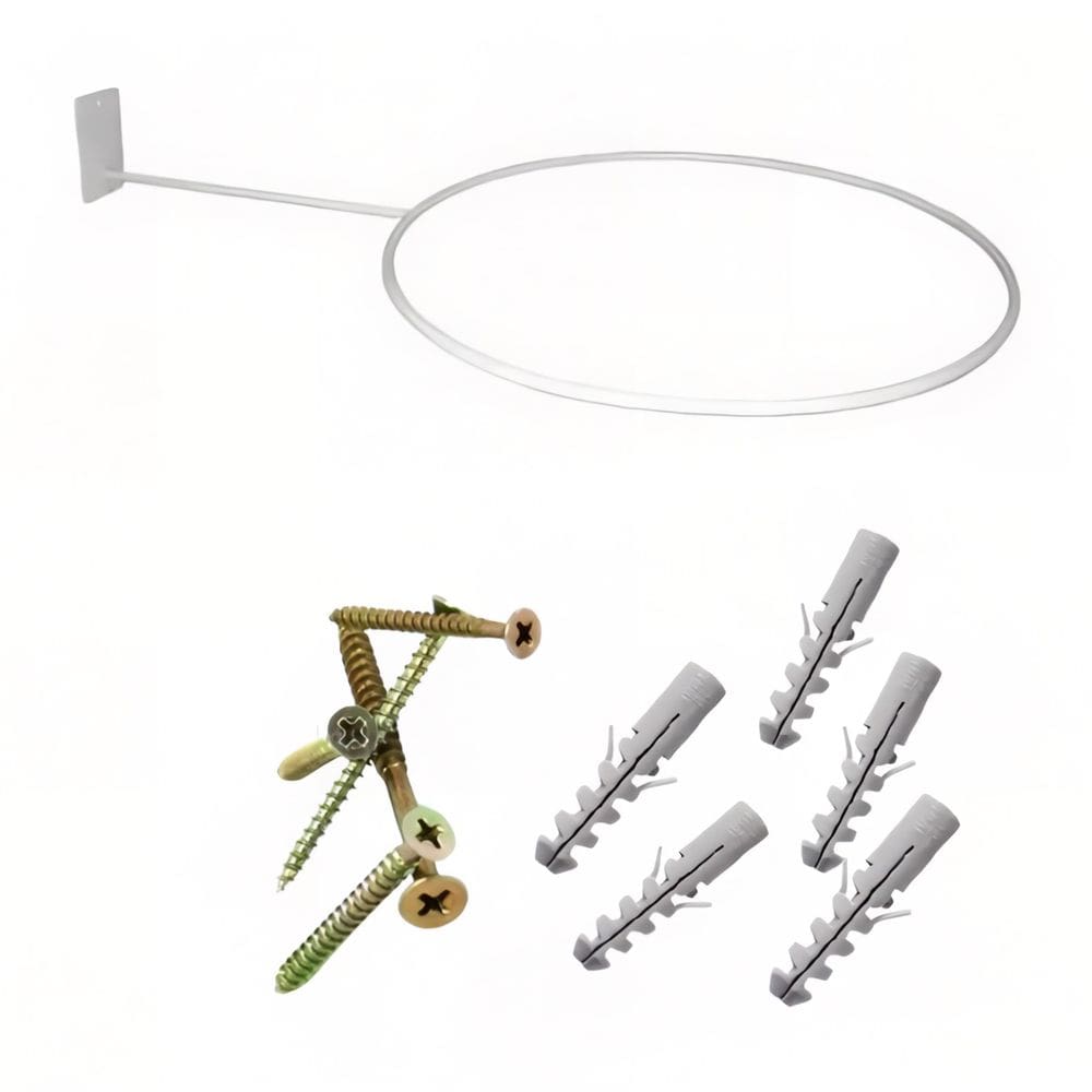 Kit 04 Suporte De Bola Pilates Grande Preto