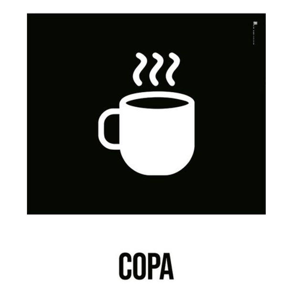 Kit 3 Placas Desenho - Copa
