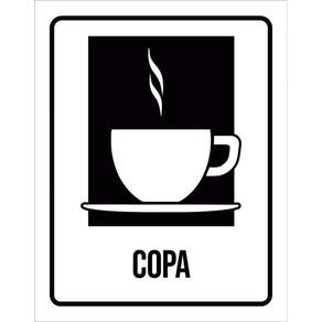 Kit 3 Placas Condomínio Ambiente Copa