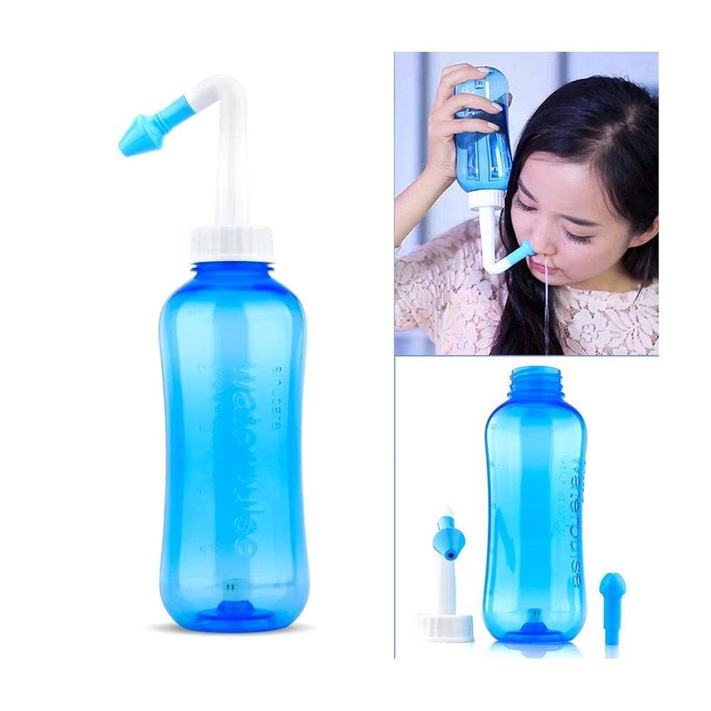 Irrigador Nasal Azul Para Respiração