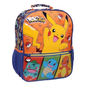 Mochila Pokemon Infantil Escolar Costas Xeryus G