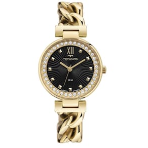 Relógio Technos Feminino Ref: 2035Mxs/1P Bracelete Dourado